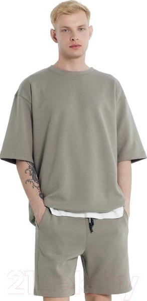 Изображение товара Комплект одежды Mark Formelle 191024 (р.108-98-182/188, серо-бежевый)