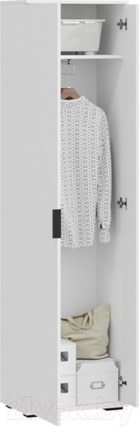 Изображение товара Шкаф ТриЯ Эвита Тип 1 (белый ясень)