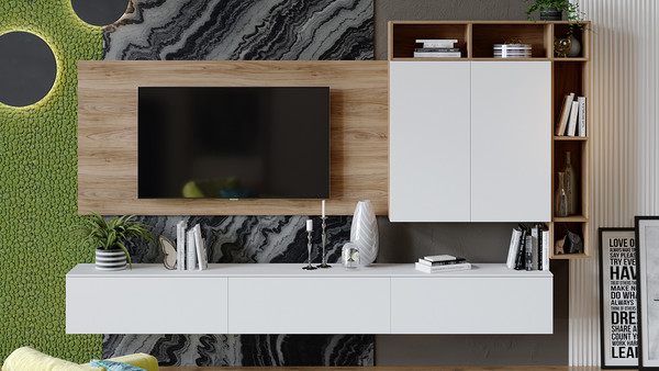 Изображение товара Горка ТриЯ Порто ГН-393.006 №6 (яблоня беллуно/белый софт)