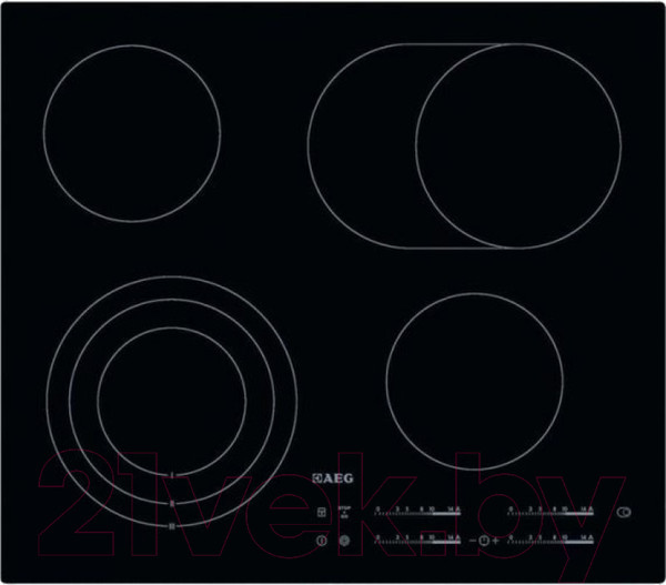 Изображение товара Электрическая варочная панель AEG HK654070IB