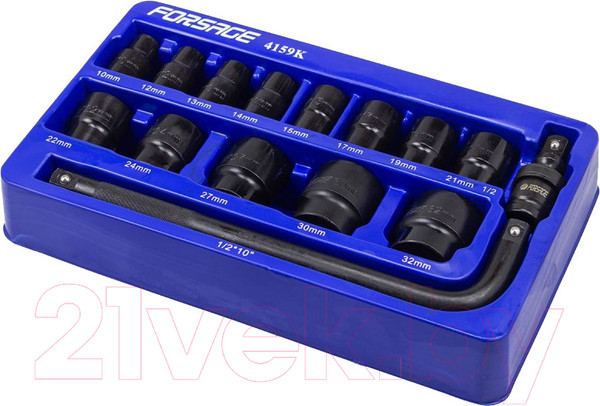 Изображение товара Набор головок слесарных Forsage F-4159K