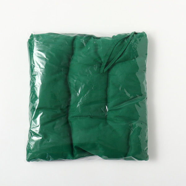 Изображение товара Подушка на стул Этель New Year Collection / 10472211 (42x42, зеленый)