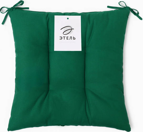 Изображение товара Подушка на стул Этель New Year Collection / 10472211 (42x42, зеленый)