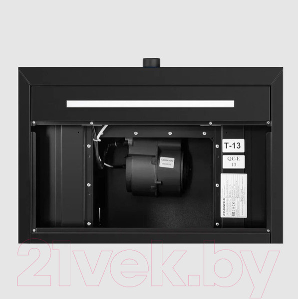 Изображение товара Вытяжка Т-образная Maunfeld Comfort 60 T (черный)