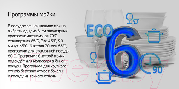 Изображение товара Посудомоечная машина Maunfeld MLP-123D Light Beam