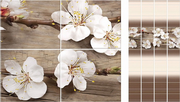 Изображение товара Панель ПВХ КронаПласт Unique Сакура (2700x250x8мм)