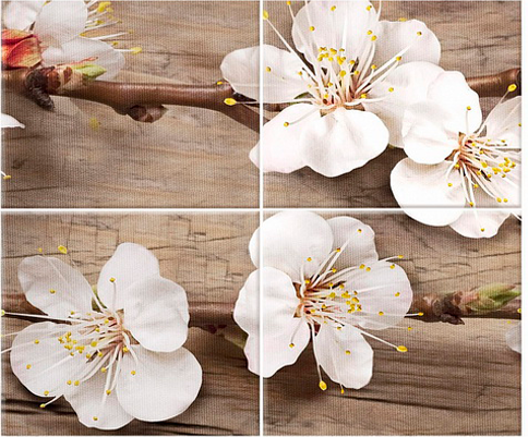 Изображение товара Панель ПВХ КронаПласт Unique Сакура (2700x250x8мм)