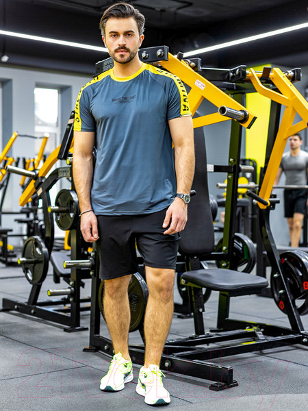 Изображение товара Футболка спортивная Isee CR1-00001 (р.46, графит)