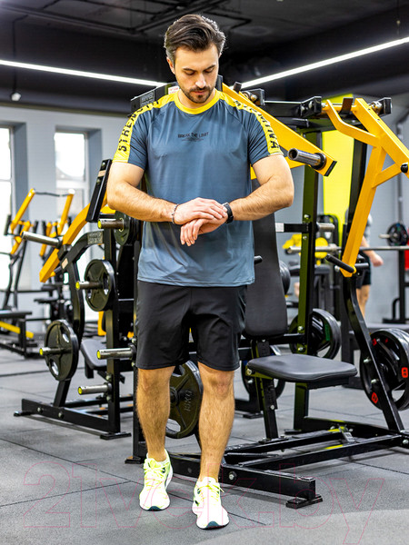 Изображение товара Футболка спортивная Isee CR1-00001 (р.46, графит)