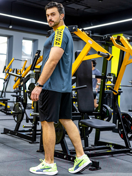 Изображение товара Футболка спортивная Isee CR1-00001 (р.46, графит)