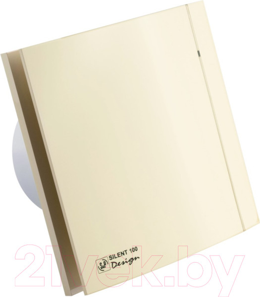 Изображение товара Вентилятор накладной Soler&Palau SILENT-100 CZ Marfil RAL1013 DESIGN-4C / 5210010200