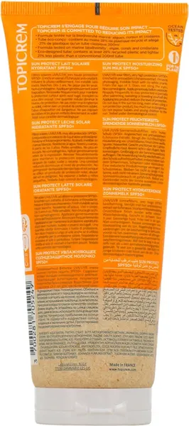 Изображение товара Молочко солнцезащитное Topicrem Sun Protect Увлажняющее SPF50+ (200мл)