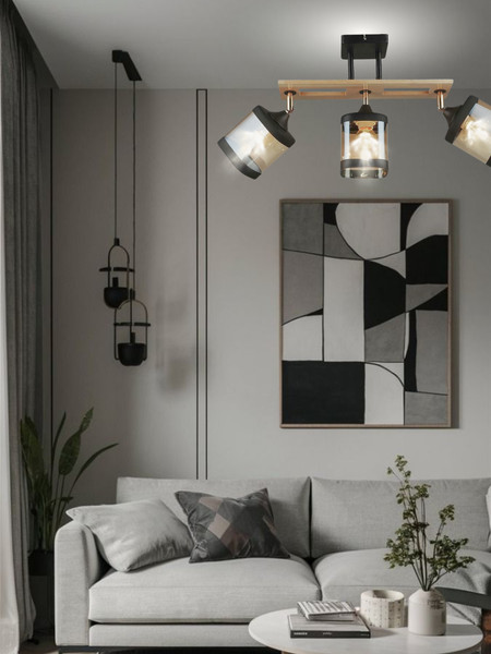 Изображение товара Спот Aitin-Pro НПБ 02-3x60-101 / N4718/3 (черный/золото)