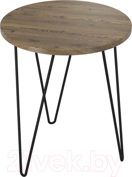 Изображение товара Журнальный столик Sheffilton SHT-CT79 (светлый орех/черный муар)