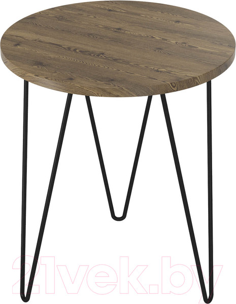 Изображение товара Журнальный столик Sheffilton SHT-CT79 (светлый орех/черный муар)