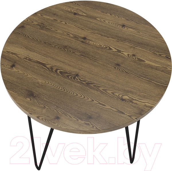 Изображение товара Журнальный столик Sheffilton SHT-CT79 (светлый орех/черный муар)