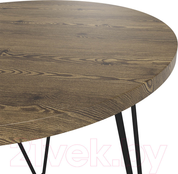 Изображение товара Журнальный столик Sheffilton SHT-CT79 (светлый орех/черный муар)