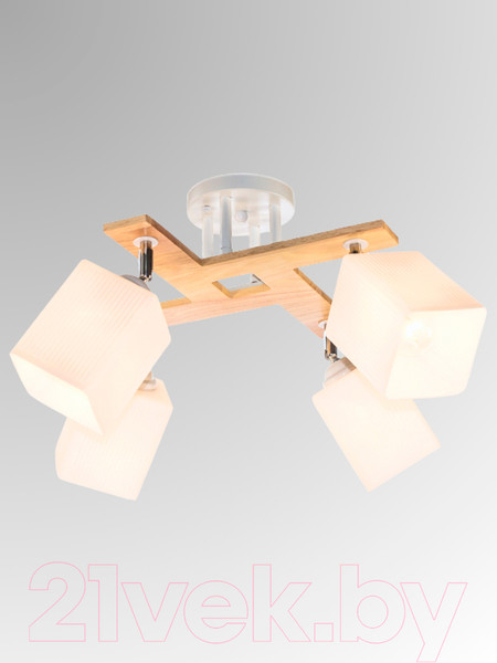 Изображение товара Спот Aitin-Pro НПБ 02-4x60-101 / N5291/4 (белый/дерево)