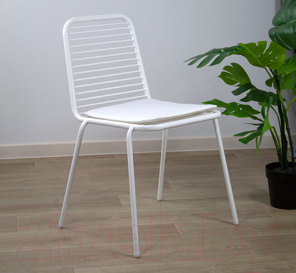 Изображение товара Стул Sheffilton SHT-S153-CN1 (белый муар/белый)