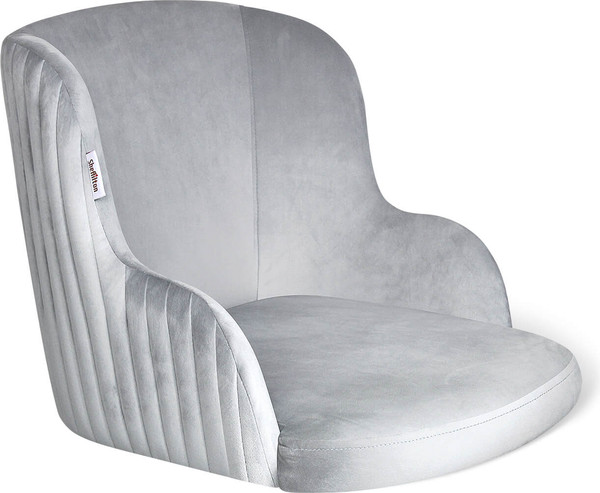 Изображение товара Стул Sheffilton SHT-ST39/S95-WH-1 (серое облако/прозрачный лак/черный муар)