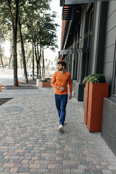 Изображение товара Джемпер Isee SG100057J (р.54, оранжевый)