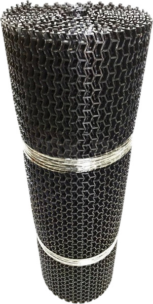 Изображение товара Коврик грязезащитный Пластизделие Пила 1.2x102x600 (графит)