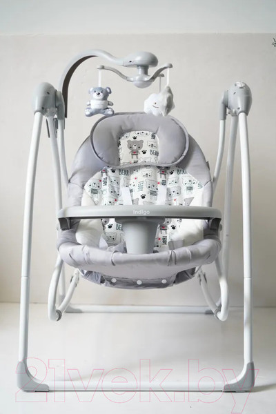 Изображение товара Качели для новорожденных INDIGO Fresh (мишки)