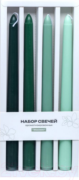 Изображение товара Набор свечей Home Line Жасмин / GL-GG (4шт)