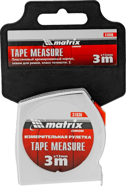 Изображение товара Рулетка Matrix Chrom 31036