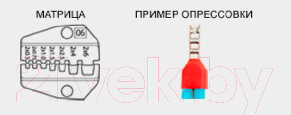 Изображение товара Инструмент обжимной КВТ СТВ-06 / 66682