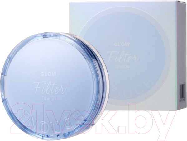 Изображение товара Кушон Enough С эффектом сияющего фильтра №13 Glow Filter Cushion SPF50+PA+++ (12г, светло-бежевый)