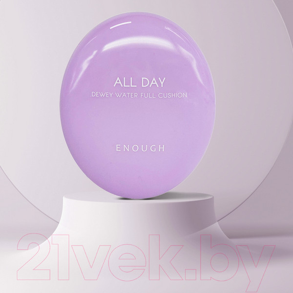 Изображение товара Кушон Enough Увлажняющий №13 All Day Dewey Water Full Cushion SPF 50+PA++++ (12г, cветло-бежевый)
