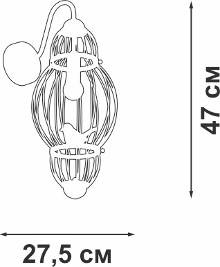 Изображение товара Бра Vitaluce V3061-8/1A