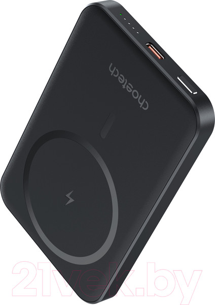 Изображение товара Портативное зарядное устройство Choetech B709 5000 mAh Magnetic (черный)