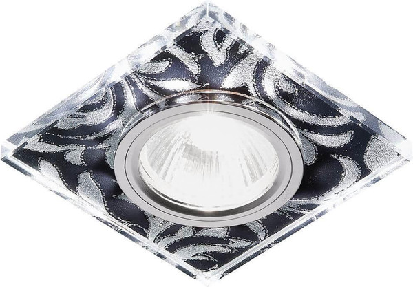 Изображение товара Точечный светильник Ambrella S234 BK/CH/WH (черный/серебристый)