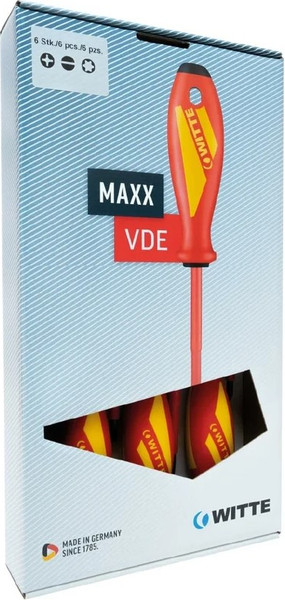 Изображение товара Набор отверток Witte Диэлектрических Maxx / 653741216
