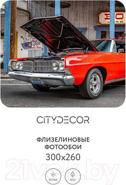 Изображение товара Фотообои листовые Citydecor Транспорт 149 (300x260см)