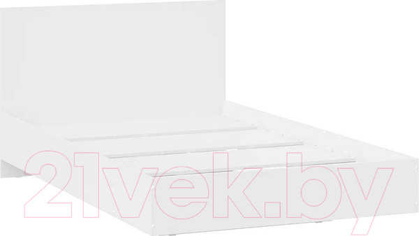 Изображение товара Полуторная кровать ТриЯ Марли комбинированная Тип 2 120x200 (белый)