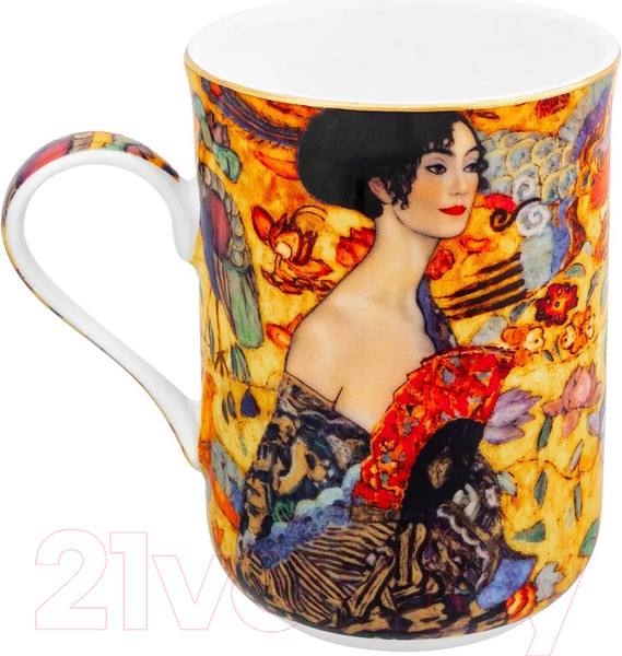Изображение товара Кружка Elan Gallery Дама с веером / 420617