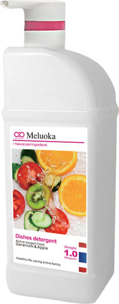 Изображение товара Средство для мытья посуды Meluoka Для мытья посуды, фруктов и овощей (1л)
