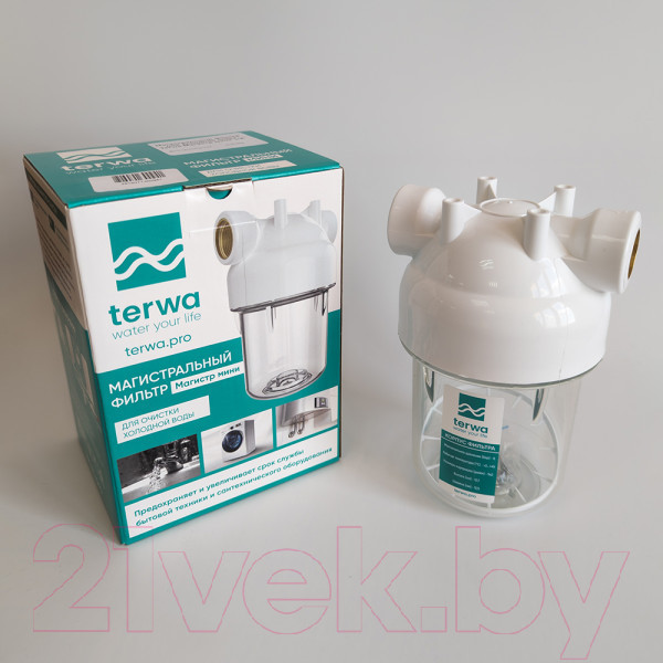 Изображение товара Корпус магистрального фильтра Terwa Магистр мини 1/2" / 50403