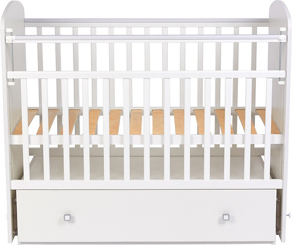 Изображение товара Детская кроватка Фея 750 Звездное сияние / 0002551.9.18 (белый)