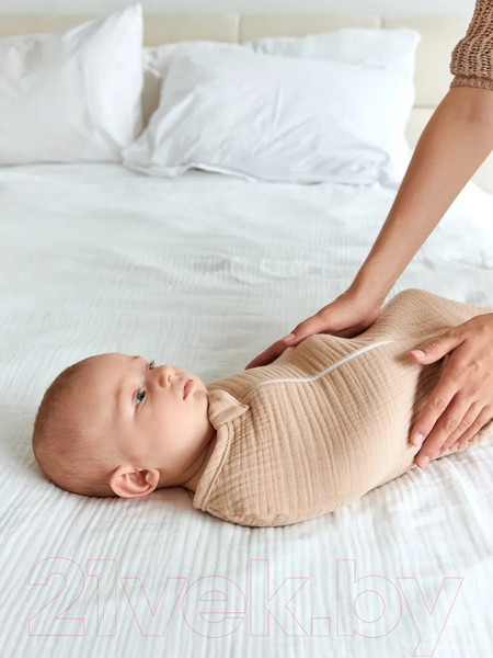 Изображение товара Пеленка-кокон детская Bebekevi BEVI1368-1 (бежевый)