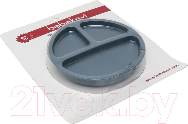 Изображение товара Тарелка для кормления Bebekevi BEVİ1260-3 (индиго)