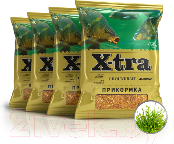 Изображение товара Набор для прикормки X-tra Универсал Конопля (3кг)