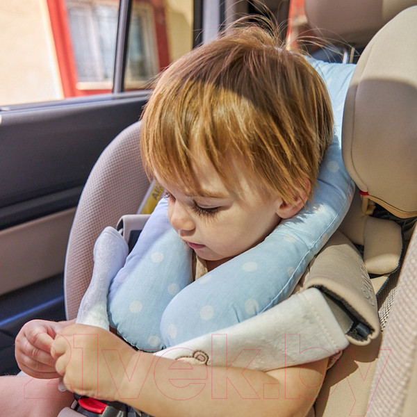 Изображение товара Подушка для малышей Bebekevi BEVI1045-1 (голубой в горошек)