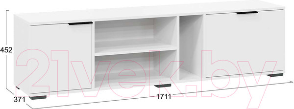 Изображение товара Тумба ТриЯ Агата (белый ясень)