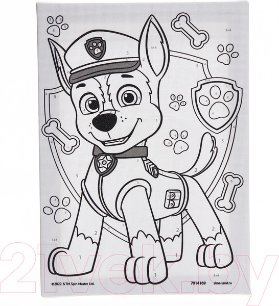 Изображение товара Картина по номерам PAW Patrol Гончик / 7914169