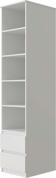 Изображение товара Стеллаж MySTAR Сноули 2я ИВ-121.19 (белый)