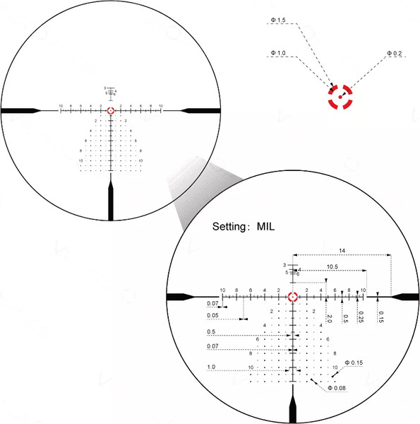 Изображение товара Оптический прицел Vector Optics Continental x10 1-10x28 ED FFP VET-CTR SCFF-47